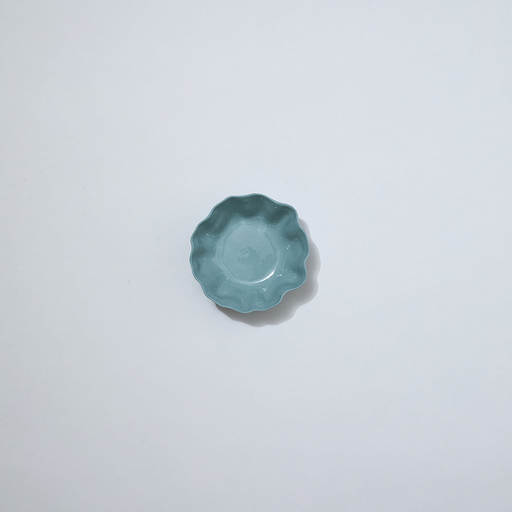 Ruffle Bowl Light Blue (S)