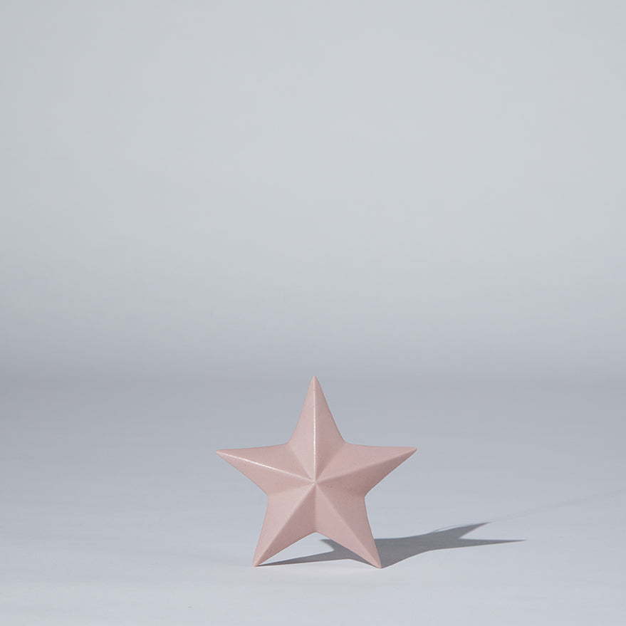 Star Decoration Icy Pink