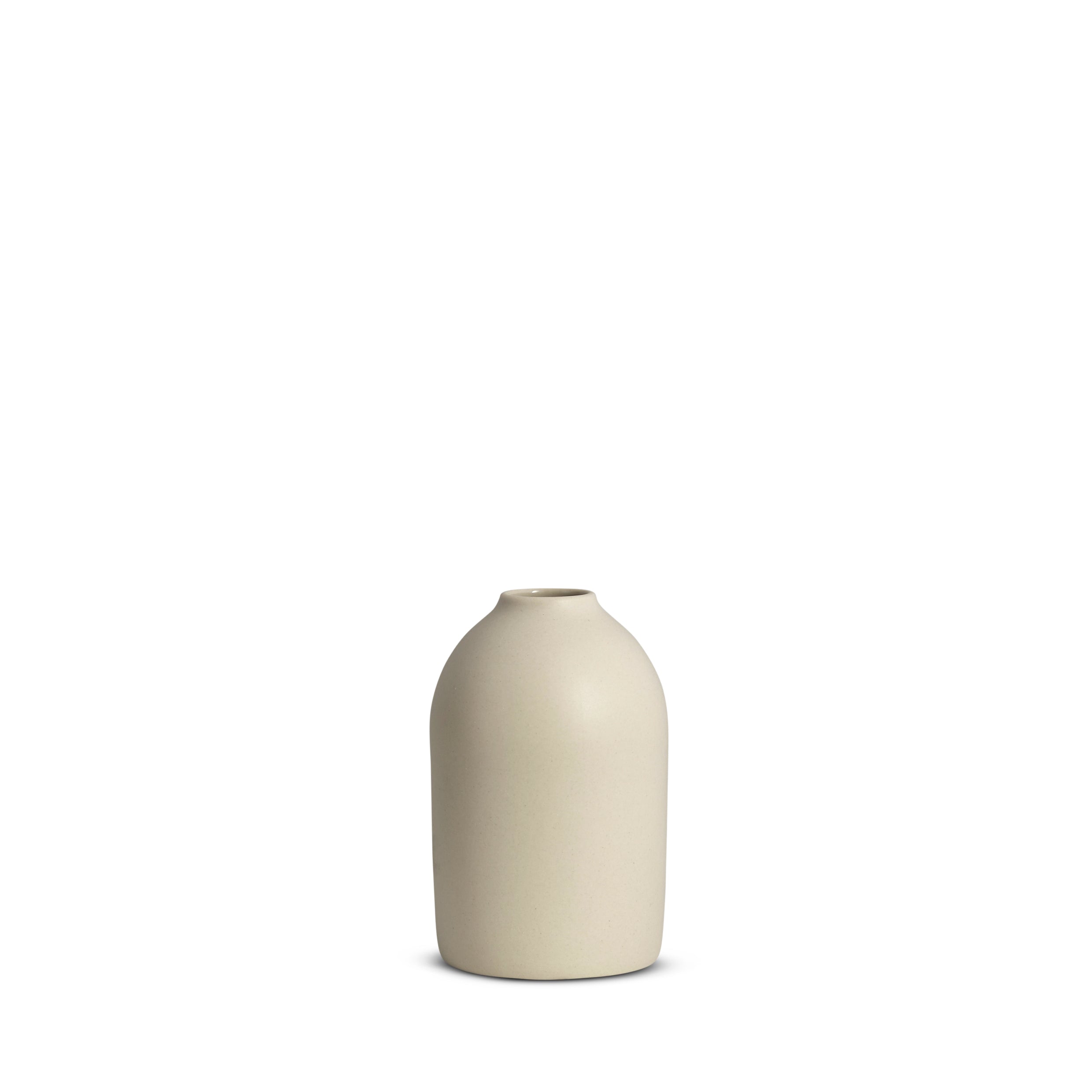 Cocoon Vase, Chalk White, Small