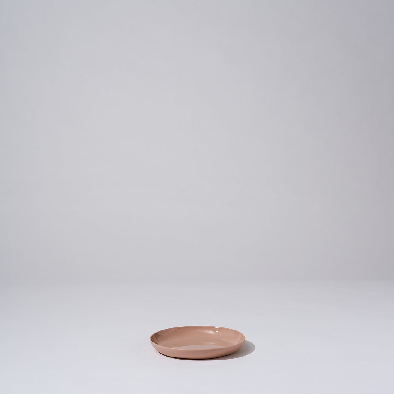 Cloud Round Plate Icy Pink (S)