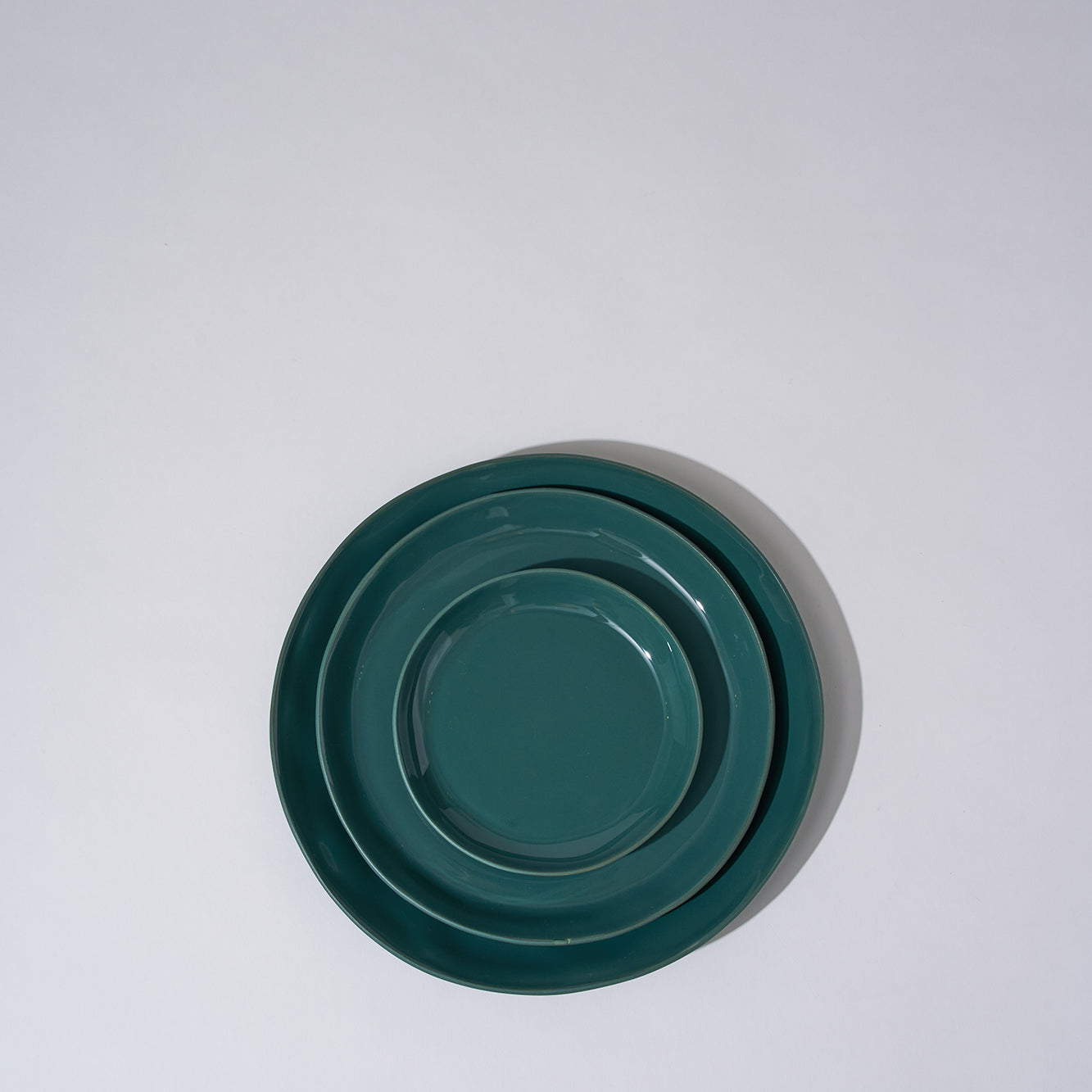 Cloud Round Plate Moss (E)