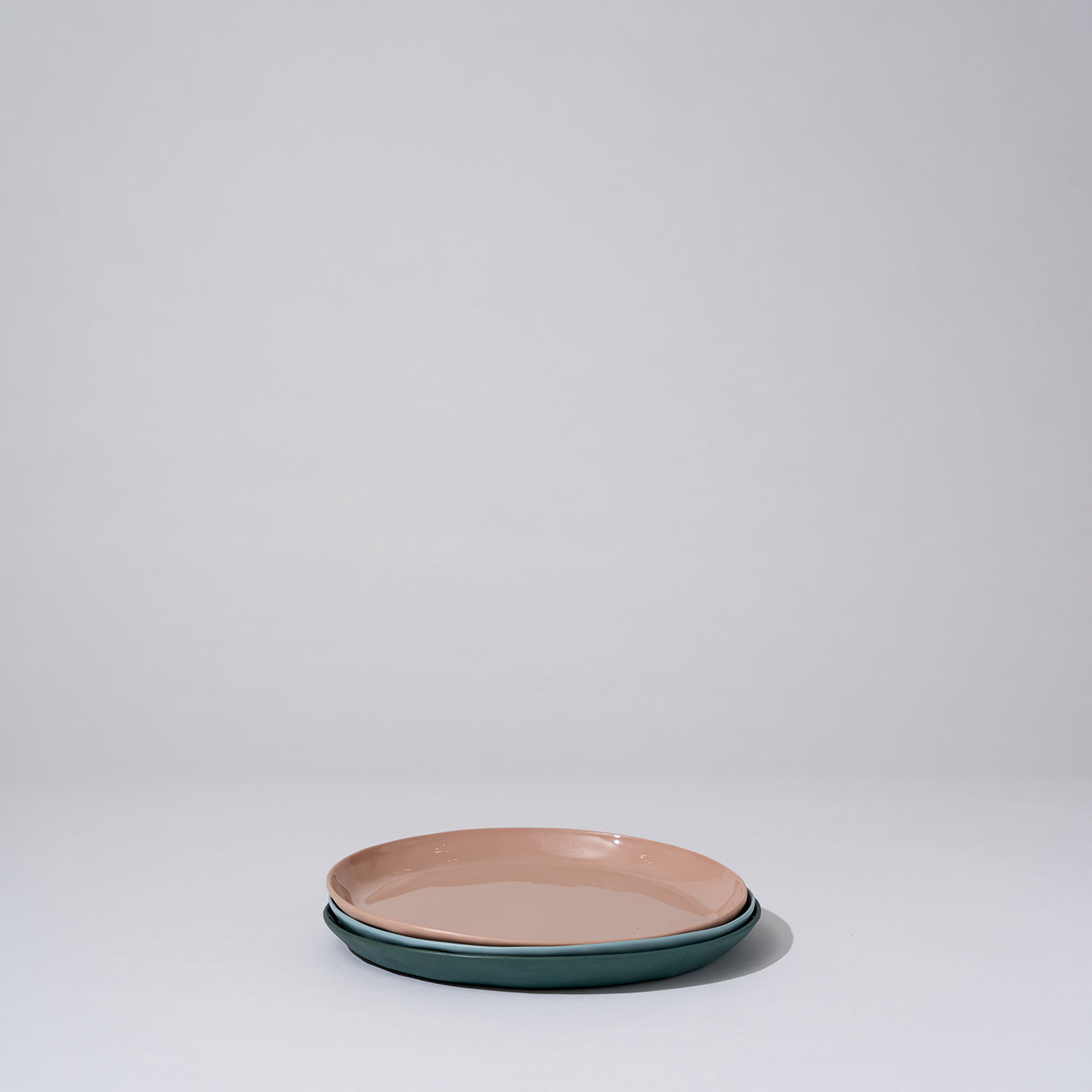 Cloud Round Plate Icy Pink (M)