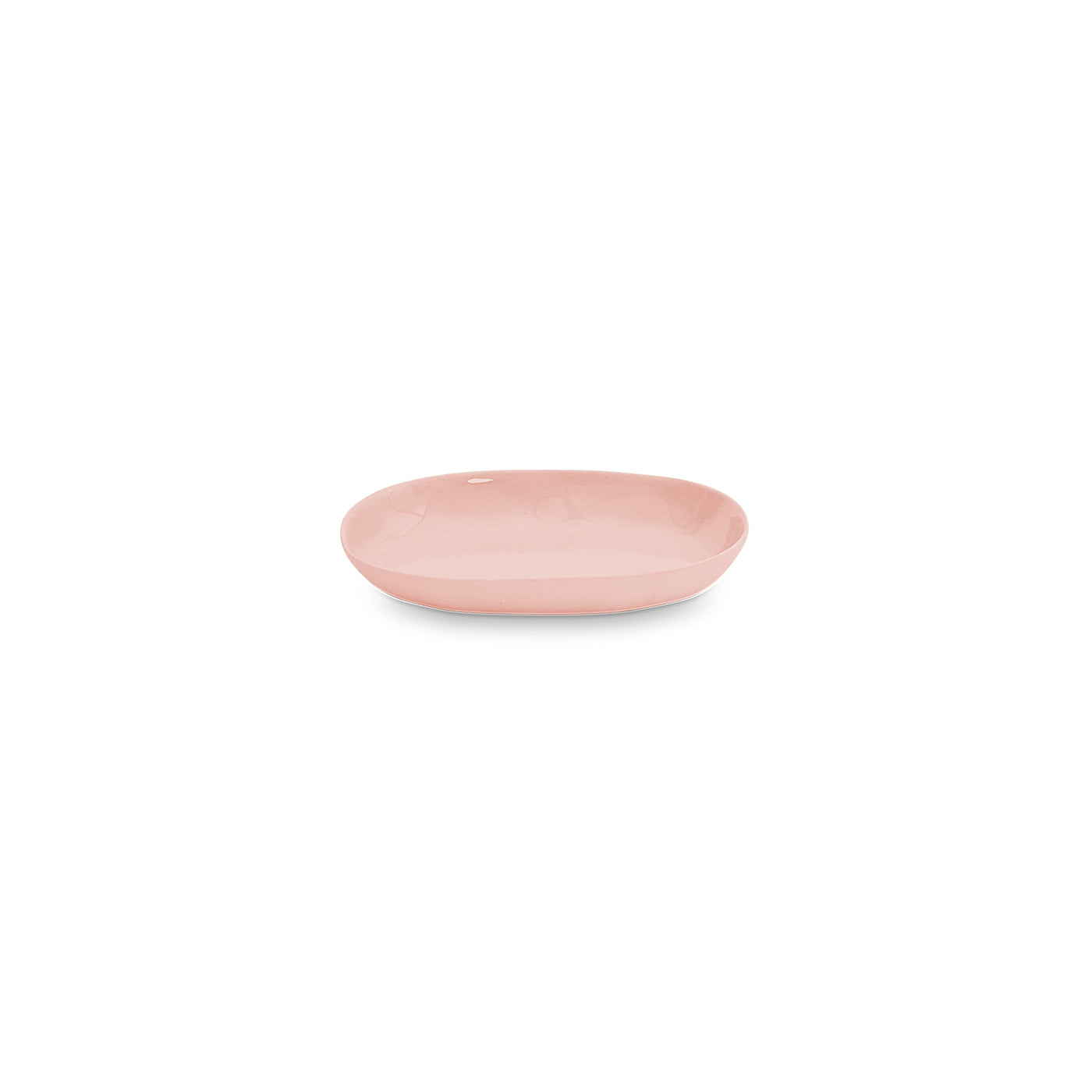 Cloud Oval Plate Icy Pink (S)