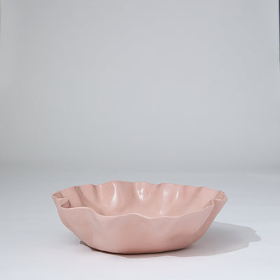 Ruffle Bowl Icy Pink (L)
