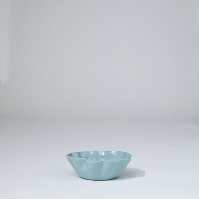 Ruffle Bowl Light Blue (S)