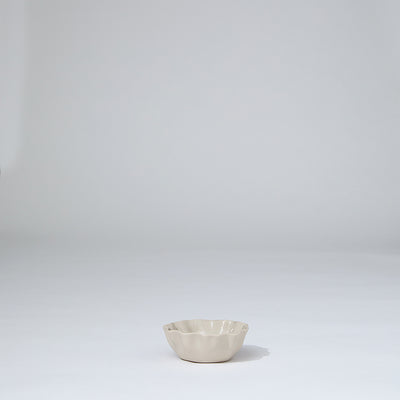 Ruffle Bowl Chalk White (XS)