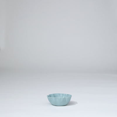 Ruffle Bowl Light Blue (XS)