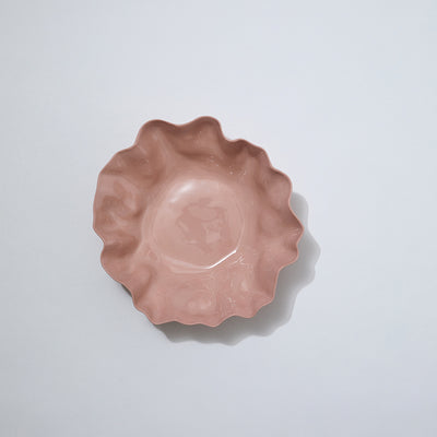 Ruffle Bowl Icy Pink (L)