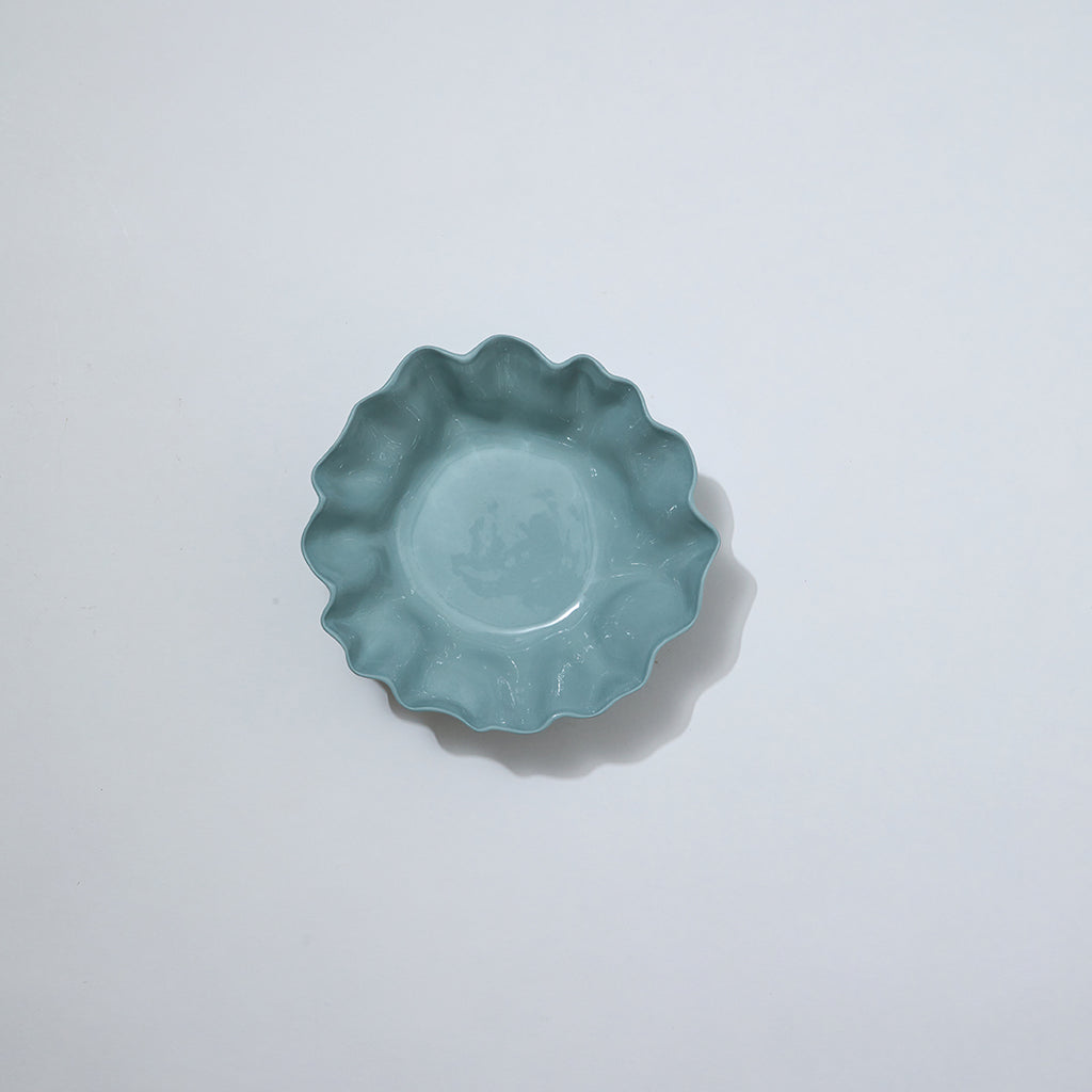 Ruffle Bowl Light Blue (M)