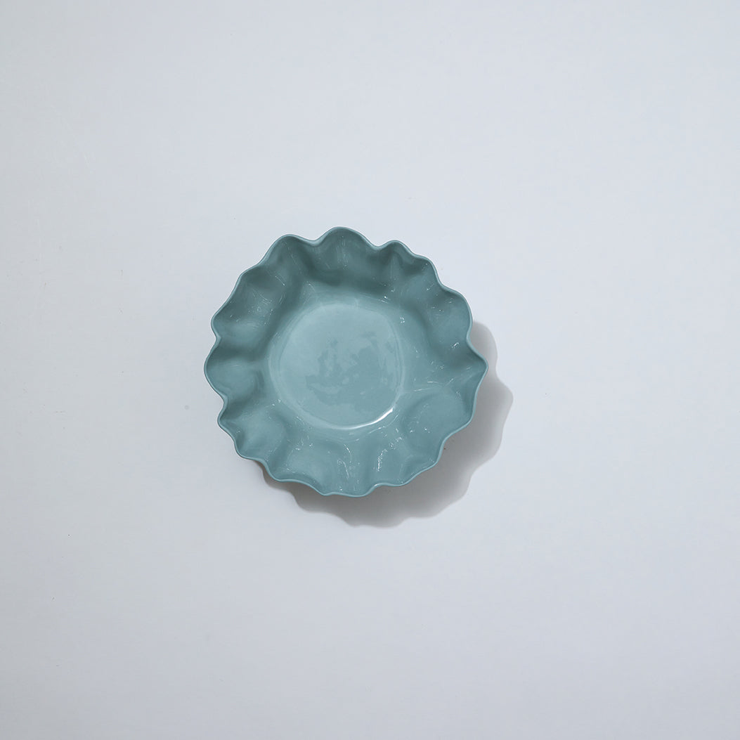 Ruffle Bowl Light Blue (M)