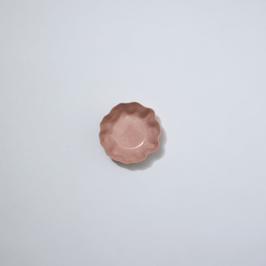 Ruffle Bowl Icy Pink (S)