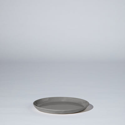 Cloud Round Plate Dove Grey (E)