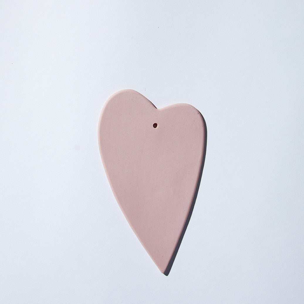 Heart Decoration Icy Pink