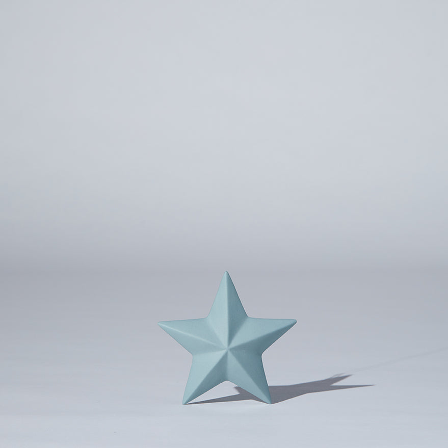 Star Decoration Light Blue