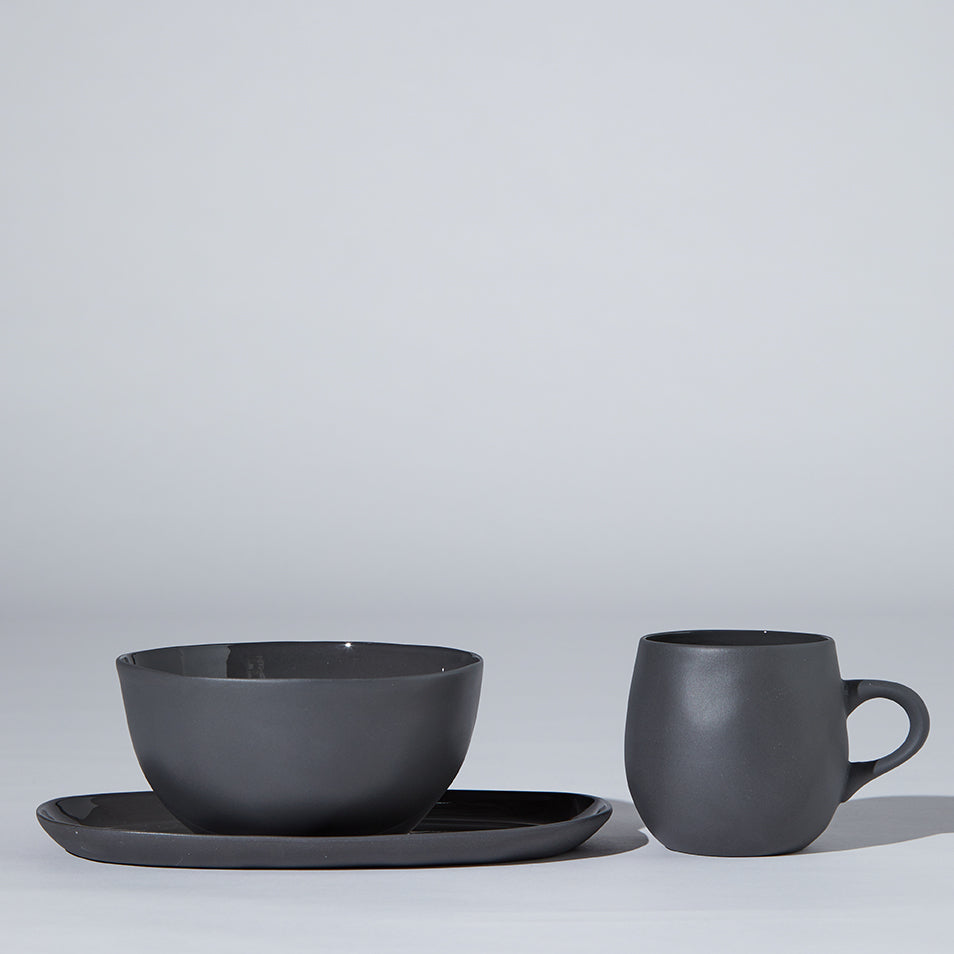 Breakfast Set - Charcoal