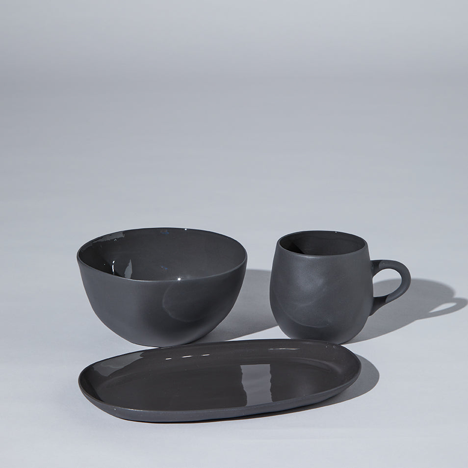 Breakfast Set - Charcoal