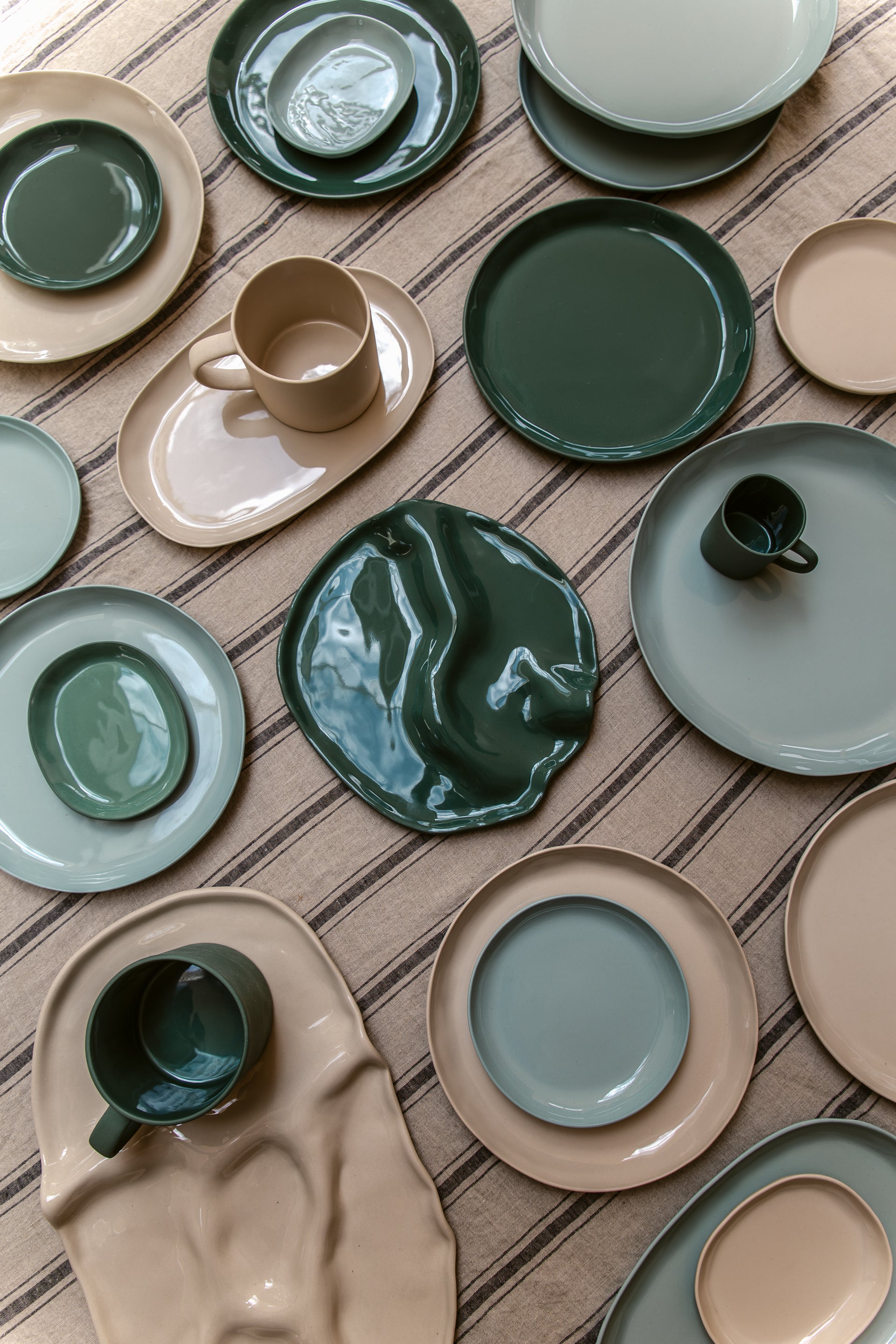 Sharing Plate Moss Small