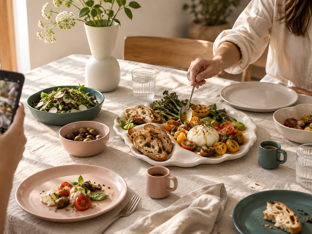 Marmoset dining table setting