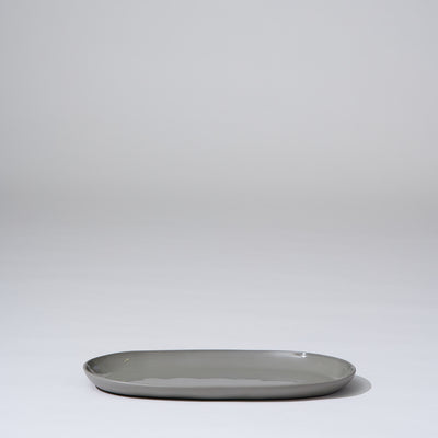 Cloud Oval Plate Dove Grey (M)