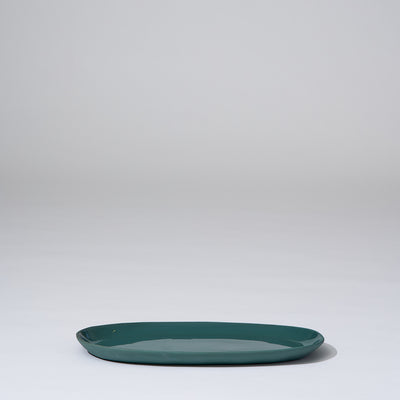 Cloud Oval Plate Moss (M)