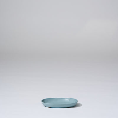 Cloud Oval Plate Light Blue (S)