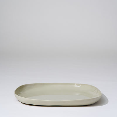 Cloud Square Platter Chalk White (L)