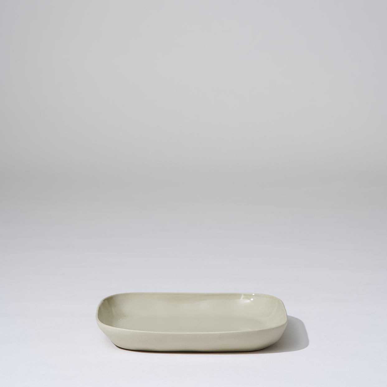 Cloud Square Platter Chalk (M)