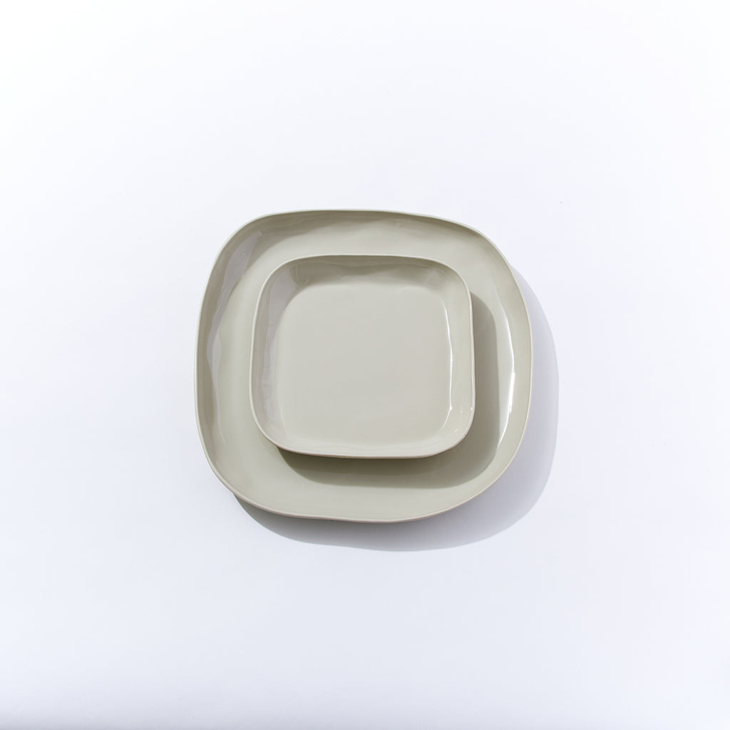 Cloud Square Platter Chalk White (L)