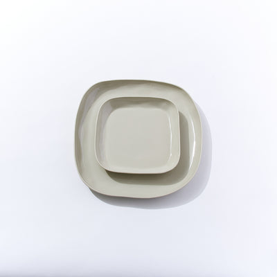 Cloud Square Platter Chalk (M)