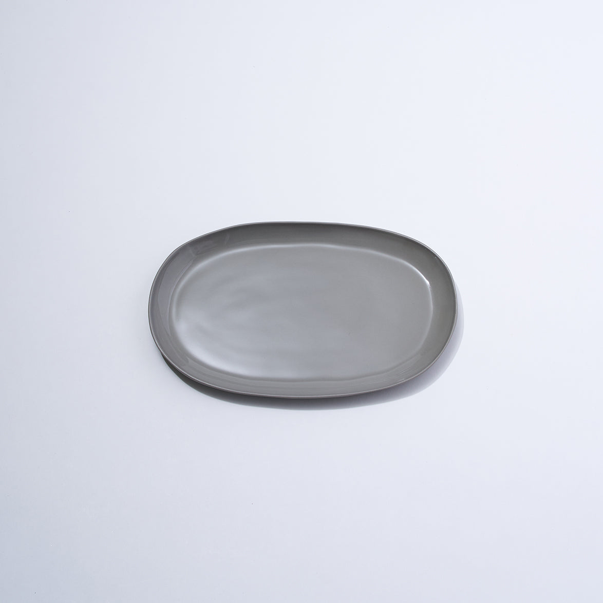 Cloud Oval Plate Dove Grey (M)