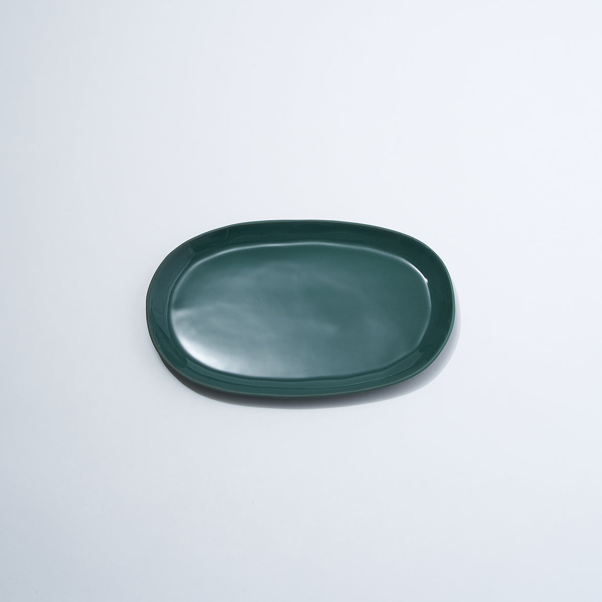 Cloud Oval Plate Moss (M)