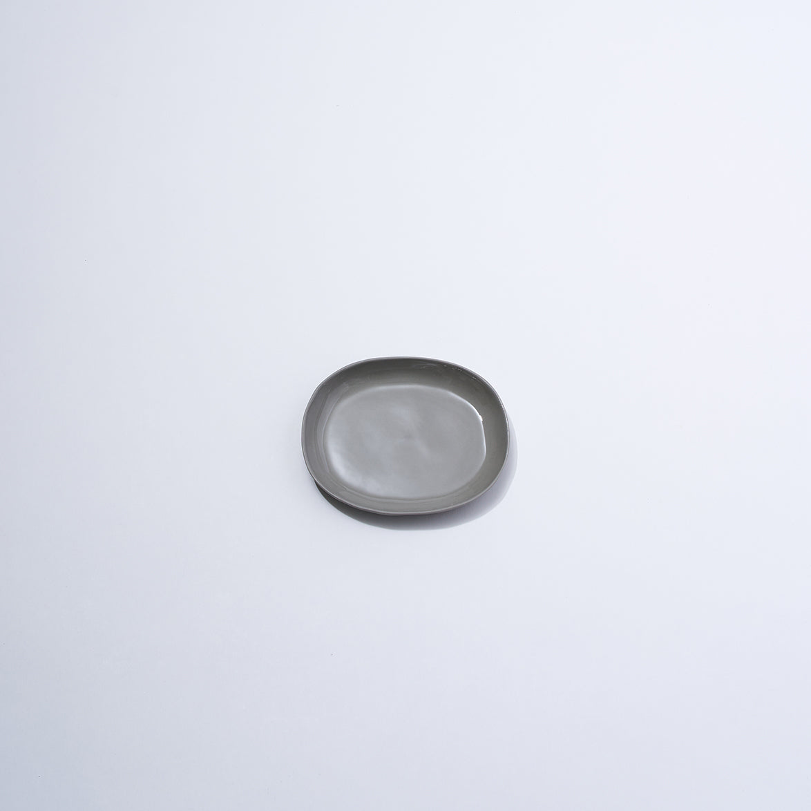 Cloud Oval Plate Dove Grey (S)