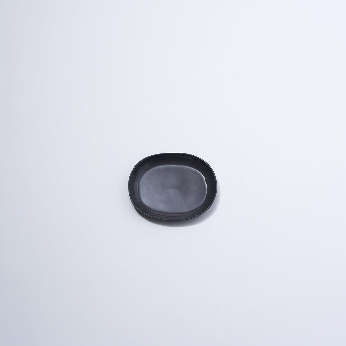 Cloud Oval Plate Charcoal (S)