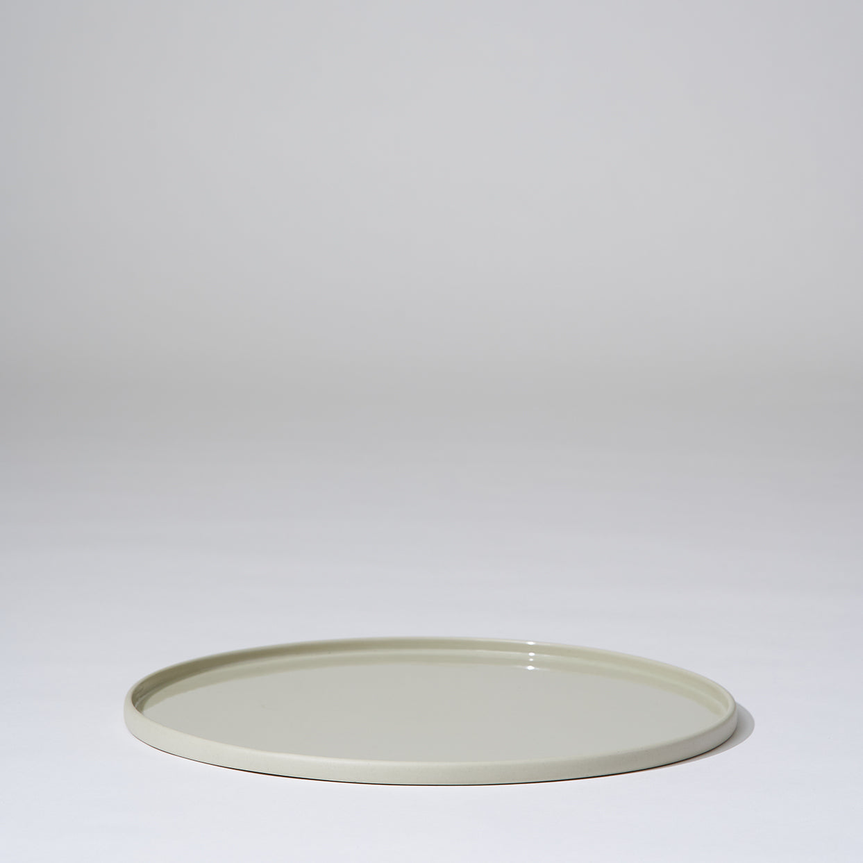 Cloud Round Platter Chalk L