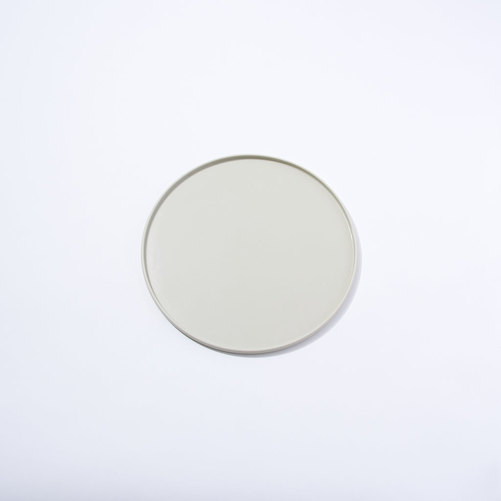 Cloud Round Platter Chalk L