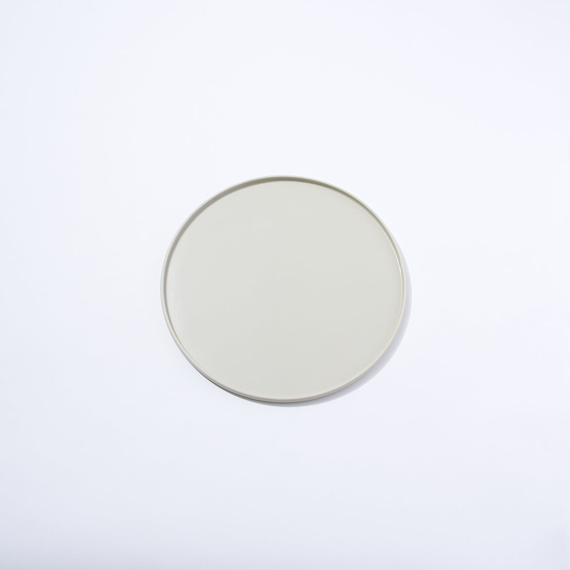 Cloud Round Platter Chalk L