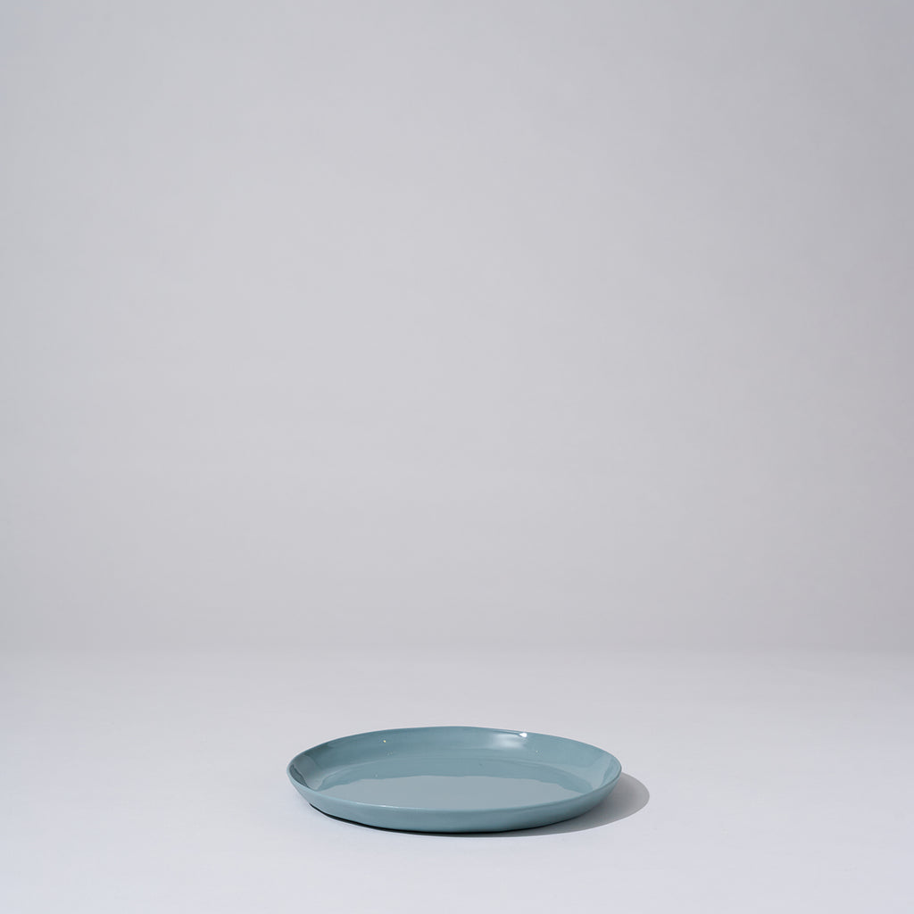 Cloud Round Plate Light Blue (M)