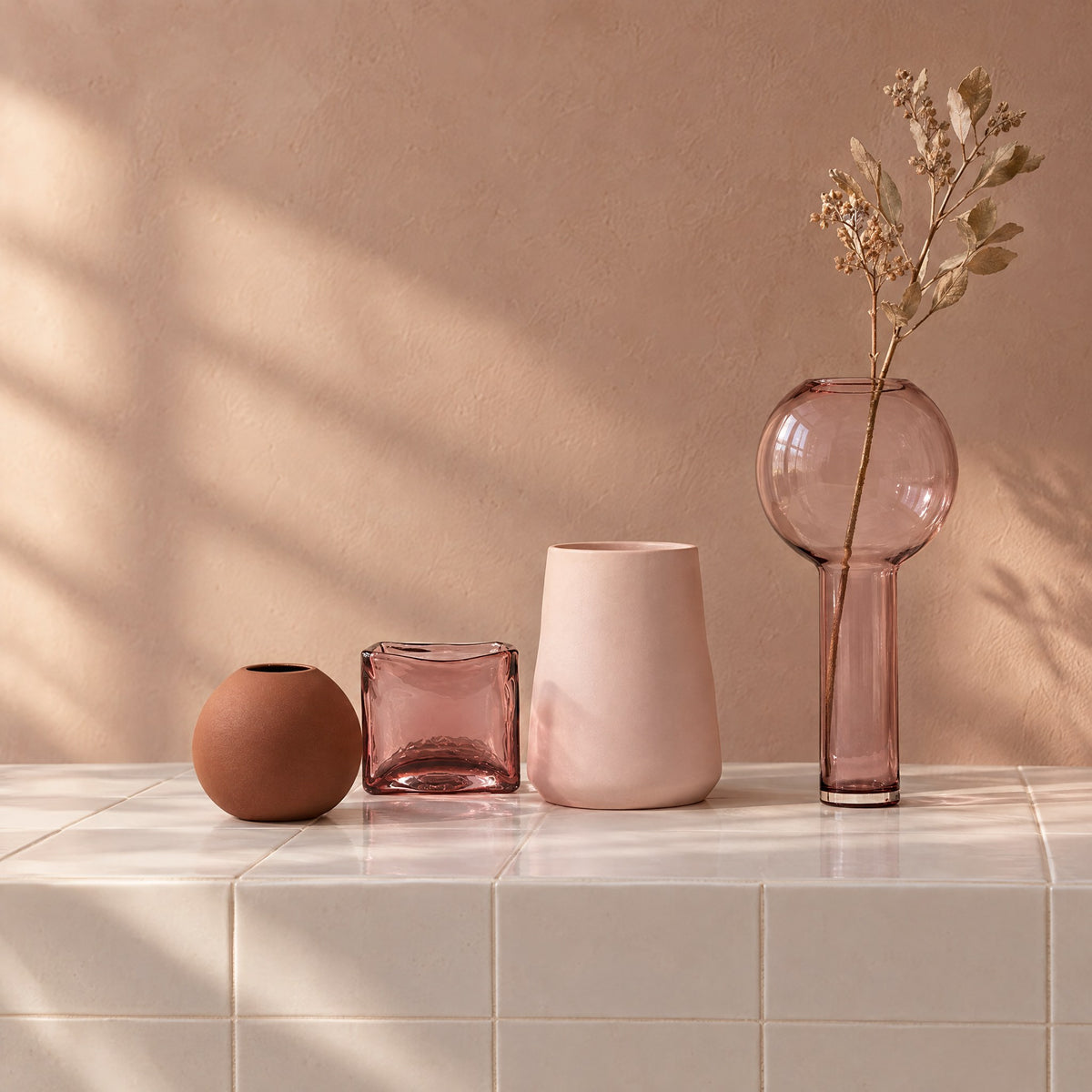 Studio Collection - Pink / Terracotta / Rose - Small