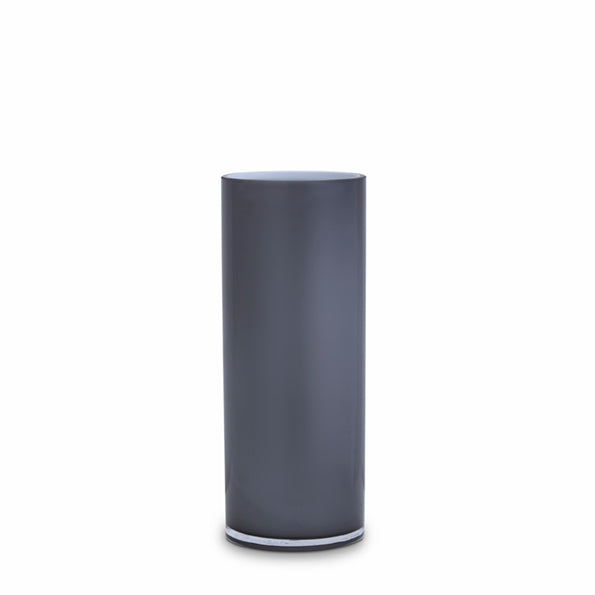 Opal Pillar Vase Ash (M)