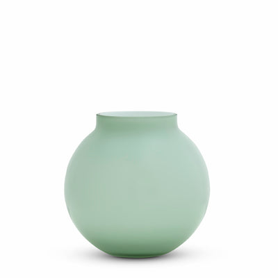 Opal Ball Vase Sage (M)