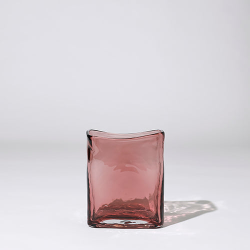 Block Vase Rose (L)