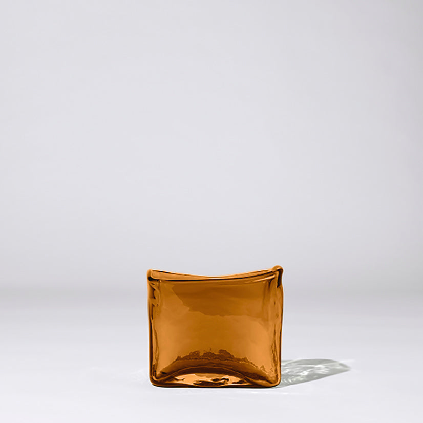Block Vase Coffee (M)