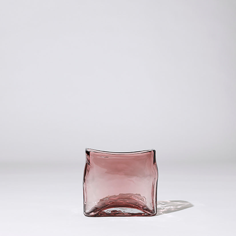 Block Vase Rose (M)