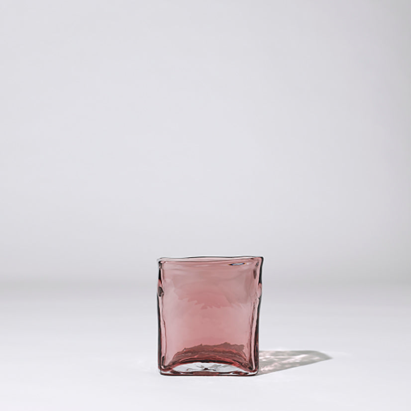 Block Vase Rose (S)