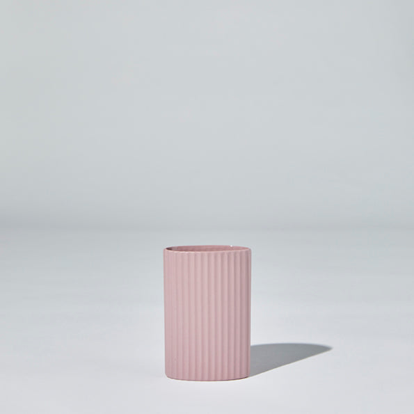 Ripple Oval Vase Lilac (S)