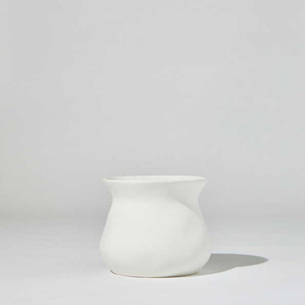 Tubby Vase Snow (L)