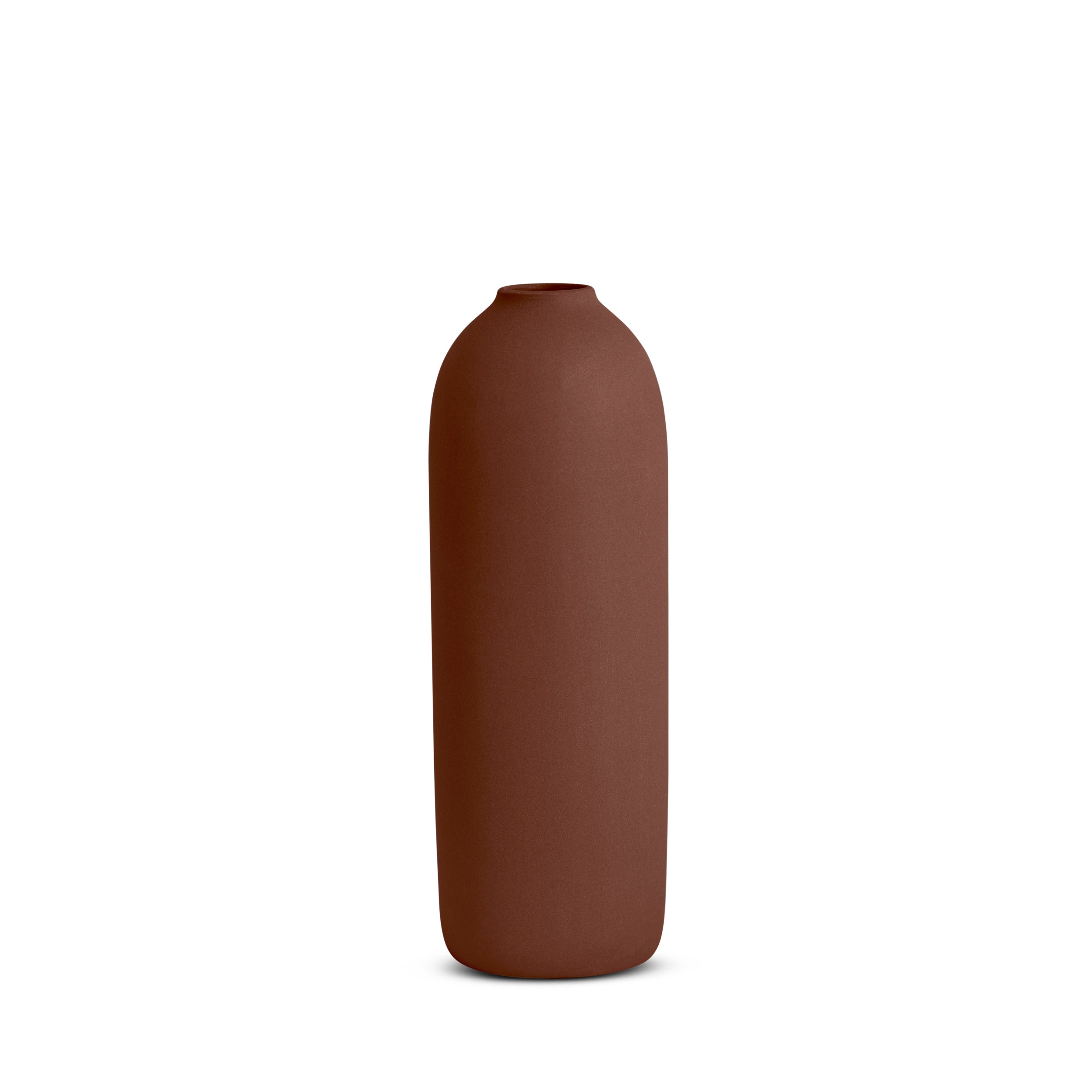 Cocoon Vase, Terracotta, Medium