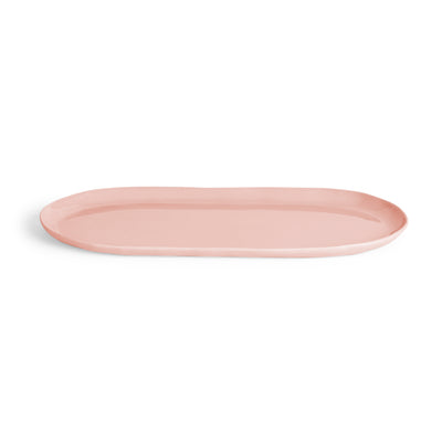 Cloud Oval Plate Icy Pink (M)
