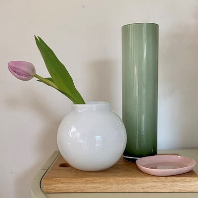 Opal Pillar Vase Sage (XL)