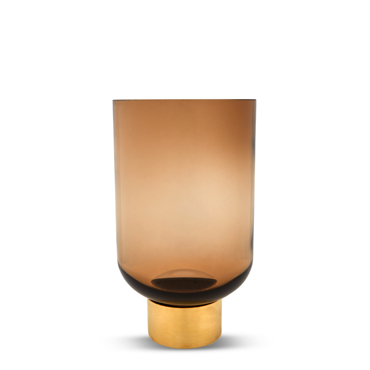 Luxor Glass Vase, Butterscotch M
